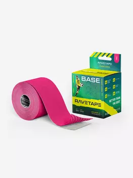 Кинезиотейп RaveTape BASE 55, Розовый