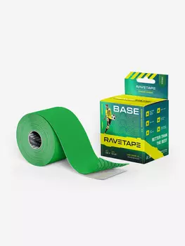 Кинезиотейп RaveTape BASE 55, Зеленый