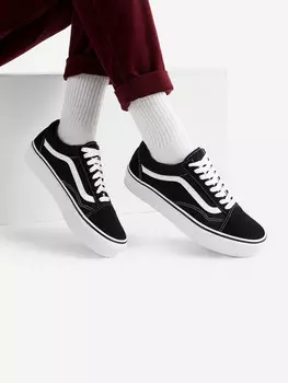 Кеды женские Vans Old Skool Platform, Черный