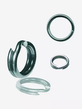 Кольцо заводное Stinger ST-6008-070 (1 упк 10 шт), Серебряный