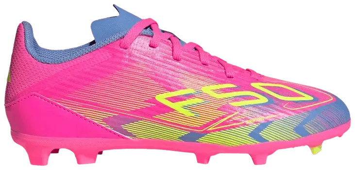 Кроссовки adidas Adizero F50 League FG MG K 'Mystic Victory Pack', розовый