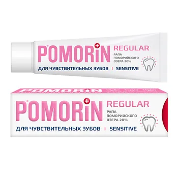 POMORIN Зубная паста Pomorin Regular Для чувствительных зубов 100.0