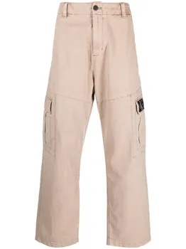 Прямые брюки карго Calvin Klein Jeans, нейтральный