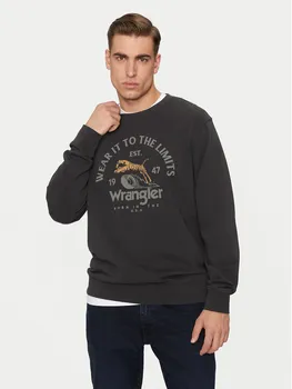 Толстовка обычного кроя Wrangler, черный