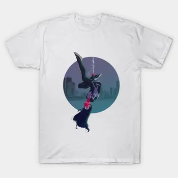 Футболка женская шелковая Harajuku Print Kawaii футболка летняя с коротким рукавом женская футболка топ футболка S