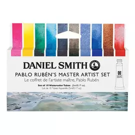 Набор акварели Daniel Smith Pablo Ruben's Master Artist Set, в тубах 10 цв*5 мл