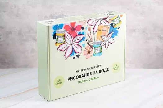 Набор для рисования на воде Эбру Amazing Color "Сказка"