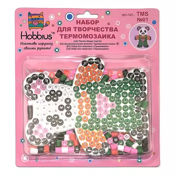 Набор для творчества и рукоделия "Hobbius" Термомозаика №02 Сердце