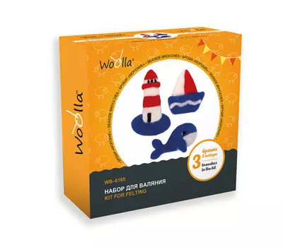 Набор для валяния Woolla "Морские"