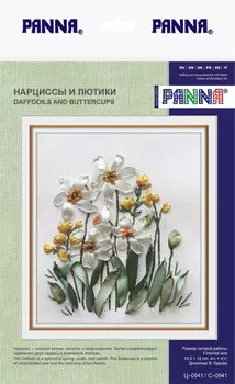 Набор для вышивания PANNA "Нарциссы и лютики"