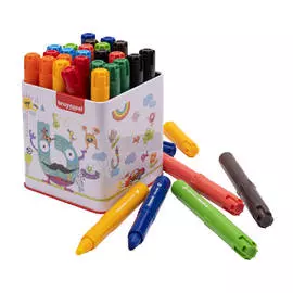 Набор фломастеров Bruynzeel Kids Big point утолщенные 30 цв