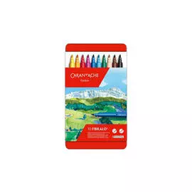 Набор фломастеров Caran d'Ache "Fibralo" 10 цв