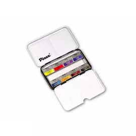 Набор акварели Pinax "Extra" 8 кювет в мет. пенале (LE01)