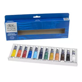 Набор акварели Winsor&Newton "Cotman" 12 тюб*8 мл для начинающих в карт кор