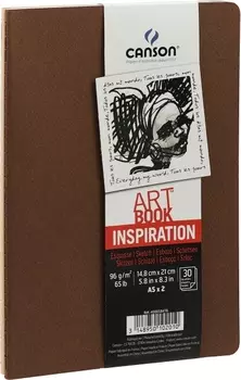 Набор блокнотов для зарисовок Canson "Inspiration" 14,8х21см 30л 96г мягкая обложка