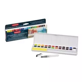 Набор чернильных красок Derwent "Inktense" 24 цв в кюветках, пластиковая уп.