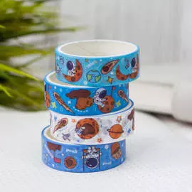Набор декоративного скотча "Little astronaut", dark blue