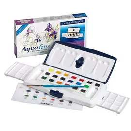Набор акварели Daler-Rowney "AQUAFINE" 20 цв. в кюветах