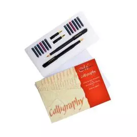 Набор для каллиграфии Manuscript "Calligraphy 4" (Мастер-класс) с аксессуарами блистер