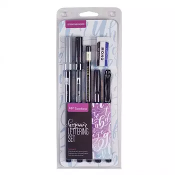 Набор для обучения леттерингу Tombow "Beginner" 6 предметов, в блистере