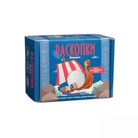 Набор для проведения раскопок с монетами "Викинги"