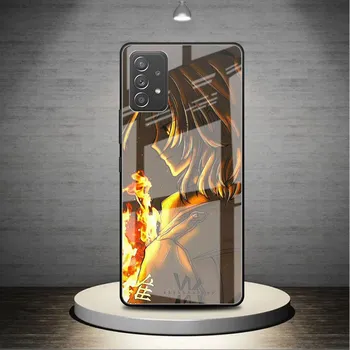 Стеклянный чехол для Samsung Galaxy A52 A71 A50 A51 A70 A21s A31 A72 A10 A12 A30 A22 5G, чехол для телефона Токио Мстители аниме Samsung A71 5G