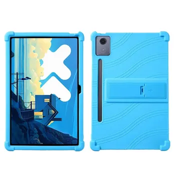 Для Lenovo Xiaoxin Pad Pro 12.7 2nd Gen Case 2025 TB375FC 12.7 дюймов TB373FU силиконовый детский чехол Coque Xiaoxin Pro 12.7 2nd красный