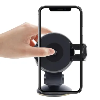 Автомобильный держатель для телефона с присоской, вращающийся на 360°, держатель для телефона на приборной панели, GPS-держатель для iPhone, Samsung, Google, смартфонов CHINA