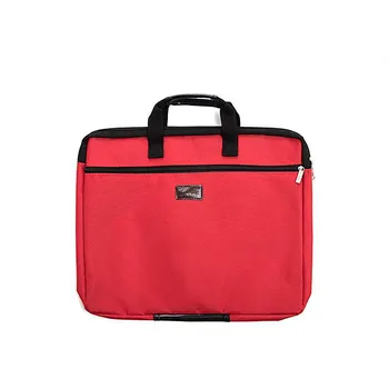 Student Briefcase Bag with Zipper for Office, Meetings & Storage - Custom Logo Printing Available AVE темно-синий