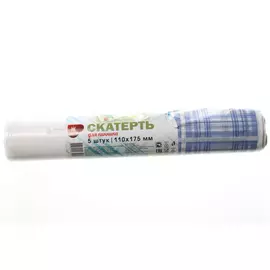 Скатерть UFAPACK для стола клетка 110х175 см 5 шт