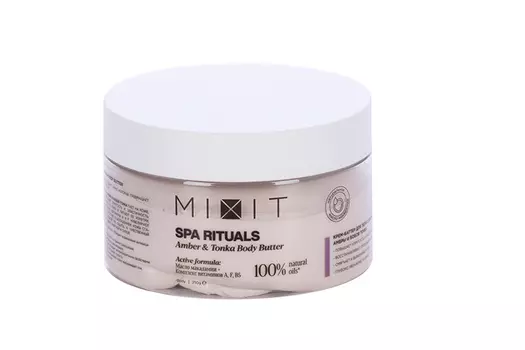 Крем-баттер MIXIT Spa Rituals Amber&Tonka д/тела, 250 г