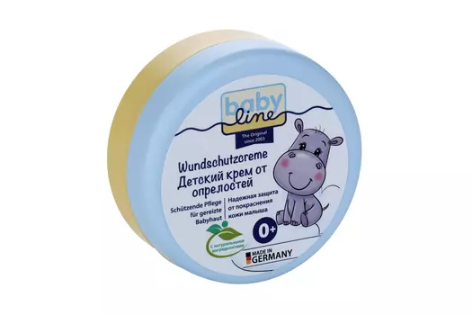 Крем BabyLine от опрелостей под подгузник с миндальным маслом/пантенолом дет, 150 мл