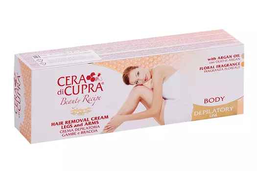 Крем-депилятор Cera di Cupra Hair removal cream legs and arms, 100 мл