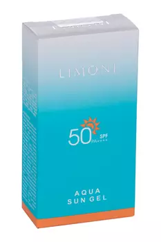 Крем-гель Limoni Aqau Sun Cream SPF 50 PA++ д/лица/тела солнцезащитный увлажняющий, 50 мл