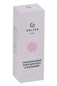 Крем Geltek Ланолиновый д/мам/малышей, 20 мл