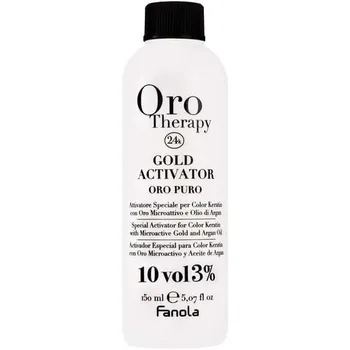 Оксидант 10 об 3%, окислительная эмульсия для окрашивания, 150 мл Fanola, Oro Therapy