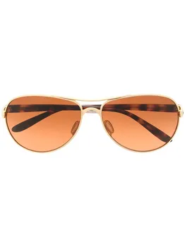 Солнцезащитные очки-авиаторы Feedback Oakley, золотой