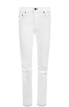 Джинсы прямого кроя с потертостями Rag&Bone