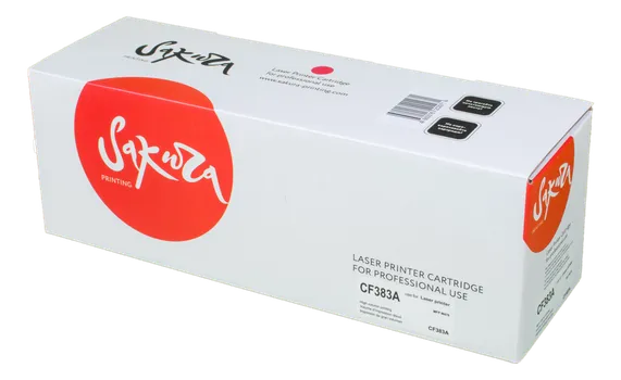 Картридж лазерный Sakura SACF383A (CF383A), пурпурный, 2700 страниц, совместимый для Color LaserJet Pro MFP M479