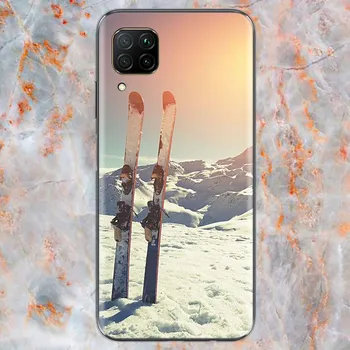 Лыжный снег сноуборд для Huawei Mate 40 30 20 20X 10 RS P Smart 2021 2020 ZS Pro Plus Lite 2019 чехол для телефона Mate 10 Lite