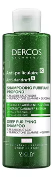 Интенсивный шампунь-пилинг против перхоти для кожи головы и волос Dercos Anti-Dandruff: Шампунь 250мл