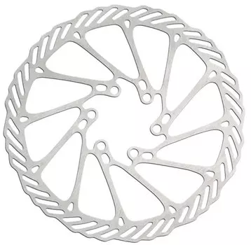 Тормозной диск для велосипеда Clark's WAVE CL IS6 нержавеющая сталь (160 мм)
