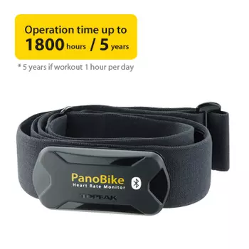 Пульсометр для подключения к смартфону Topeak PanoBike Heart Rate Monitor TPB-HRM01 (черный)