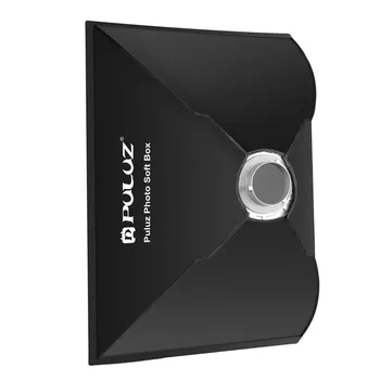 PULUZ 60*90 см быстросъемный прямоугольный софтбокс с креплением Bowens софтбокс с сумкой для хранения продукта чёрный