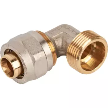 Угол комбинированный 90° Stout 3/4"x20 мм НР латунь