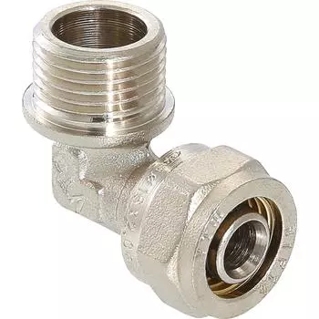 Угол комбинированный 90° Valtec 3/4"x26 мм НР латунь VTM.353