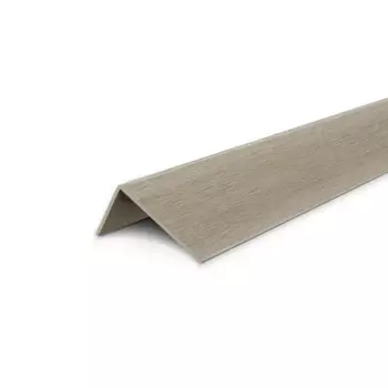 Угол ПВХ арочный 10x20x2700 мм дуб мокко