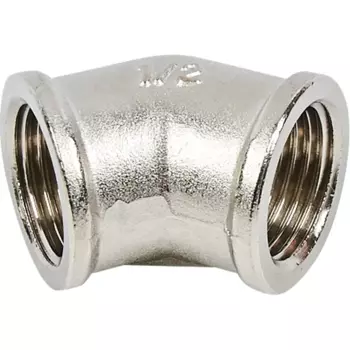 Угол 45° Valtec 1/2"x1/2" ВР латунь VTR.091.N.0004