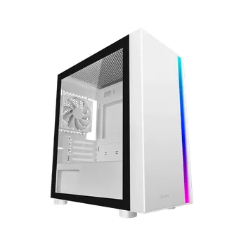 Корпус PCCOOLER LM300 ARGB WH, mATX, Mini-Tower, USB 3.0, RGB подсветка, белый, без БП (LM300 ARGB WH)