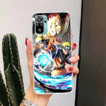 Наруто аниме Узумаки для Xiaomi Redmi Note 10S 10 11S 11 9S 9 8T 8 Pro чехол для телефона 11T 5G 11E 9T 7 6 5 5A 4X Fundas чехол Coque X Redmi Note 10S